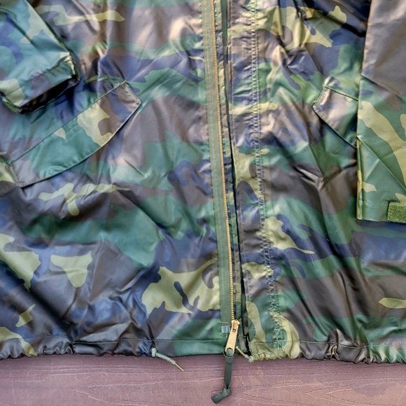 ORC Industries Wet Weather Parka, Woodland Camo, L - Picture 8 of 9